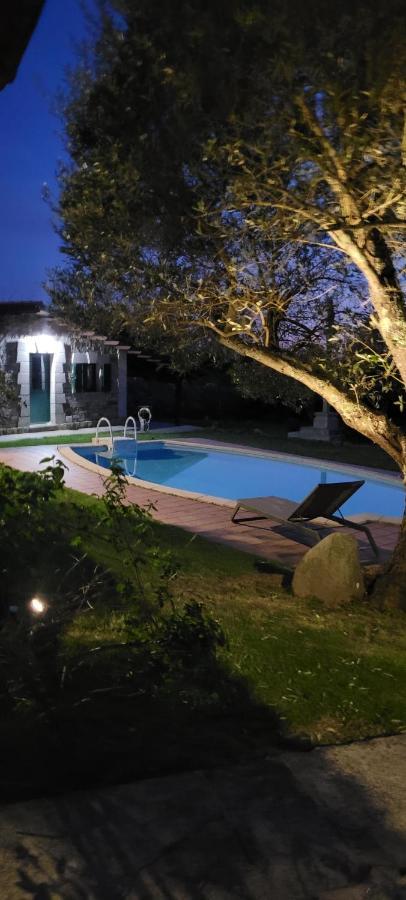Casa Rustica Piscina, Apartadino Pobra Do Caraminal Exterior foto