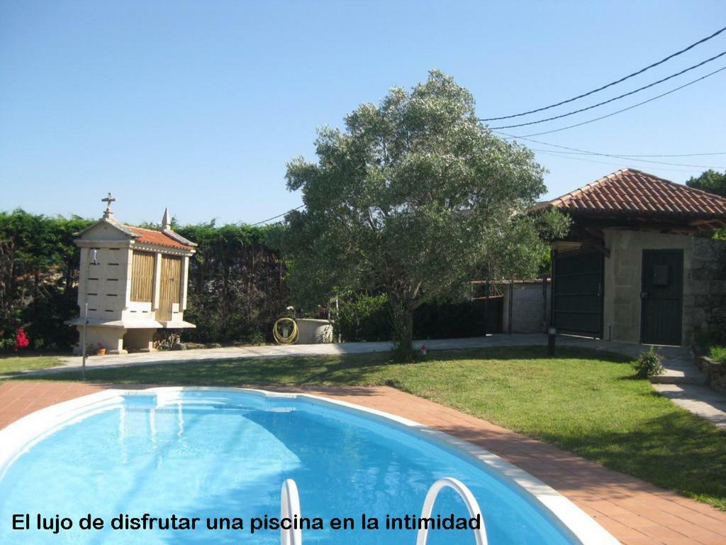Casa Rustica Piscina, Apartadino Pobra Do Caraminal Exterior foto